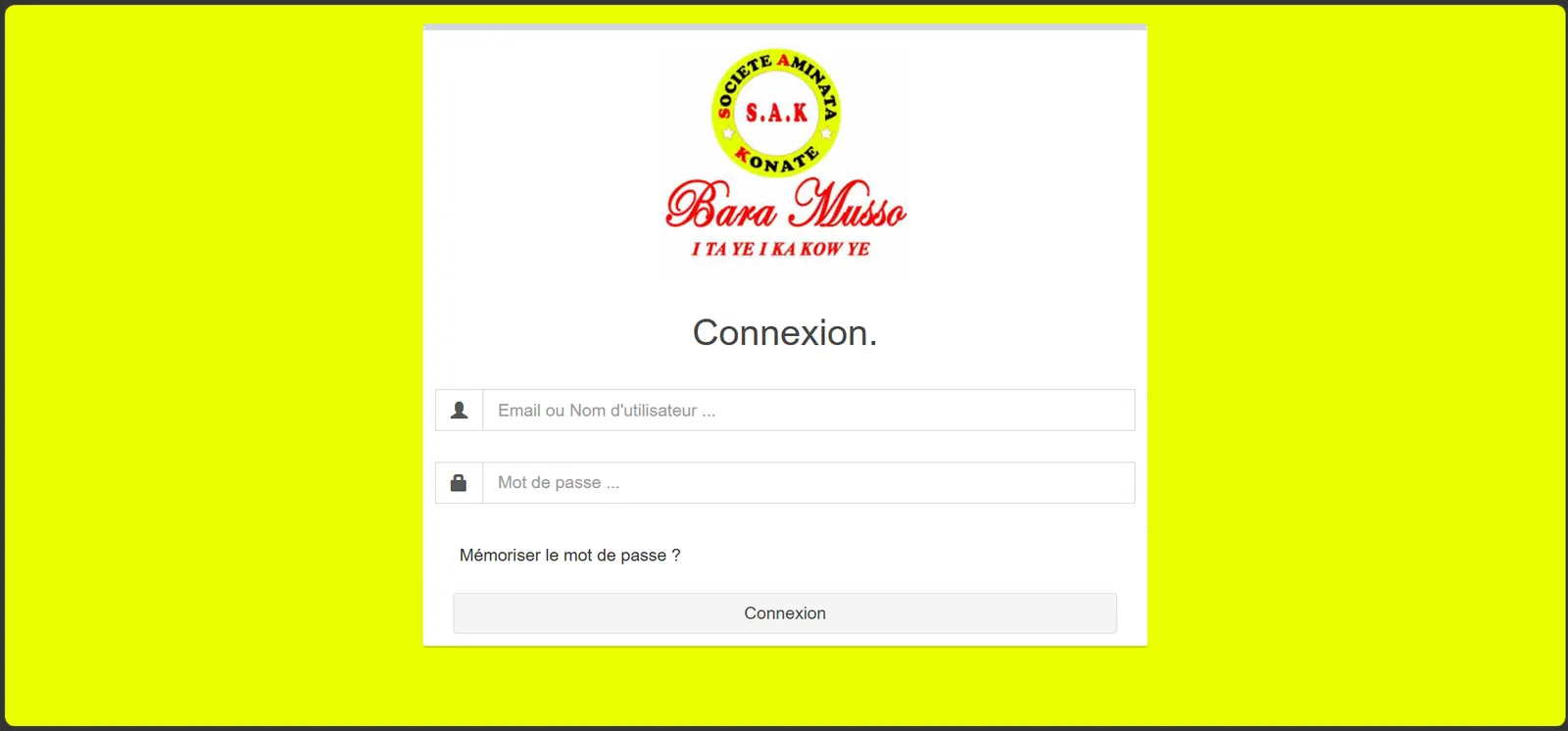 Interface de GPI-SAK